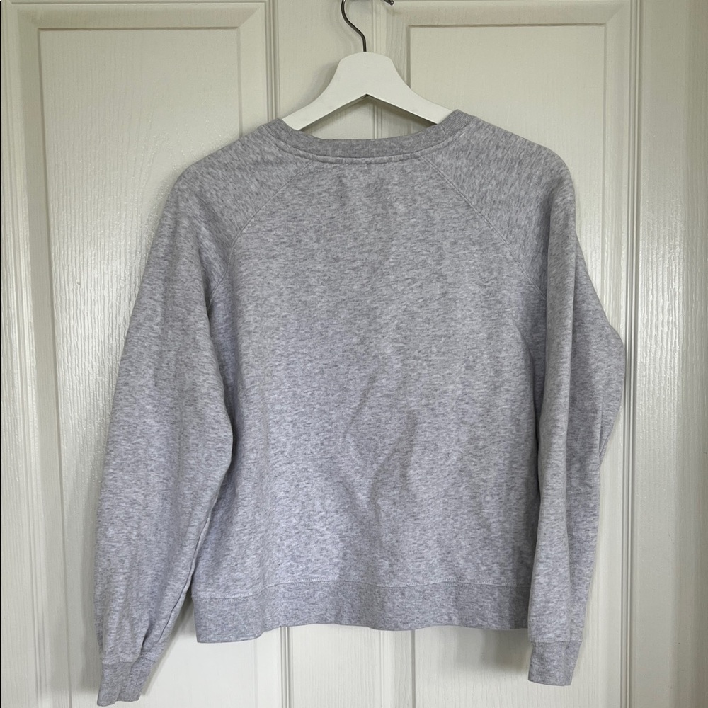 Sezane Gray Crew Neck Sweater - Picture 3 of 4
